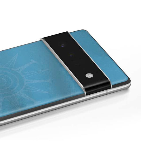 Uruguay Soccer Flag Google Pixel 6 Skin